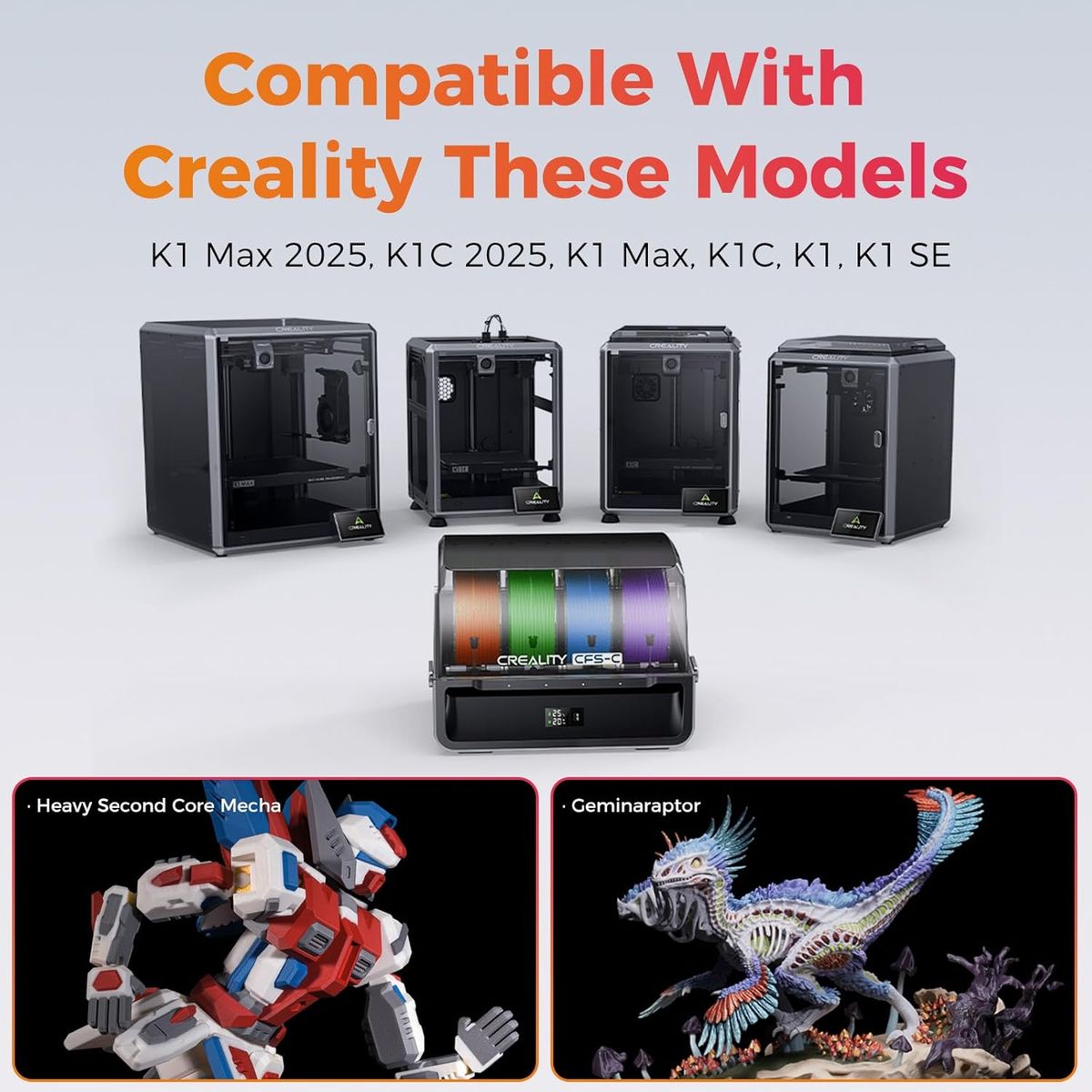 Creality CFS-C Filament System for K1 Series 3D Printers