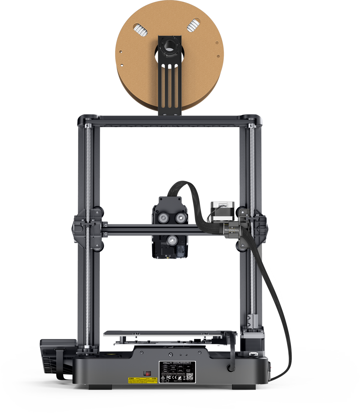 Creality Ender 3 V3 SE_Rear View with Filament