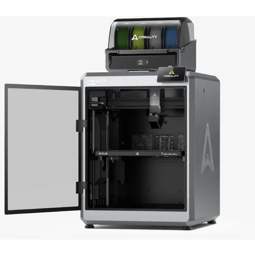 Creality K2 Plus Combo 3D Printer_Door Open