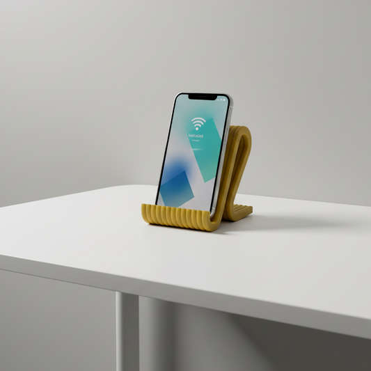 Ribbed Mobile Stand