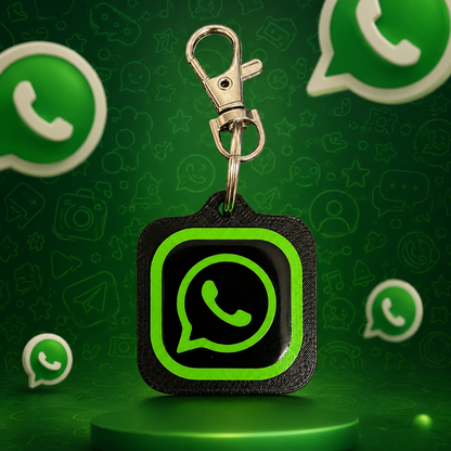 Whatsapp NFC Keychain