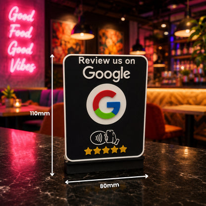 Google Review Stand
