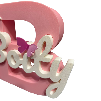 Mega Girl’s Monogram & Name 💕