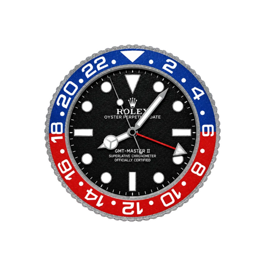 Rolex GMT Pepsi Wall Clock