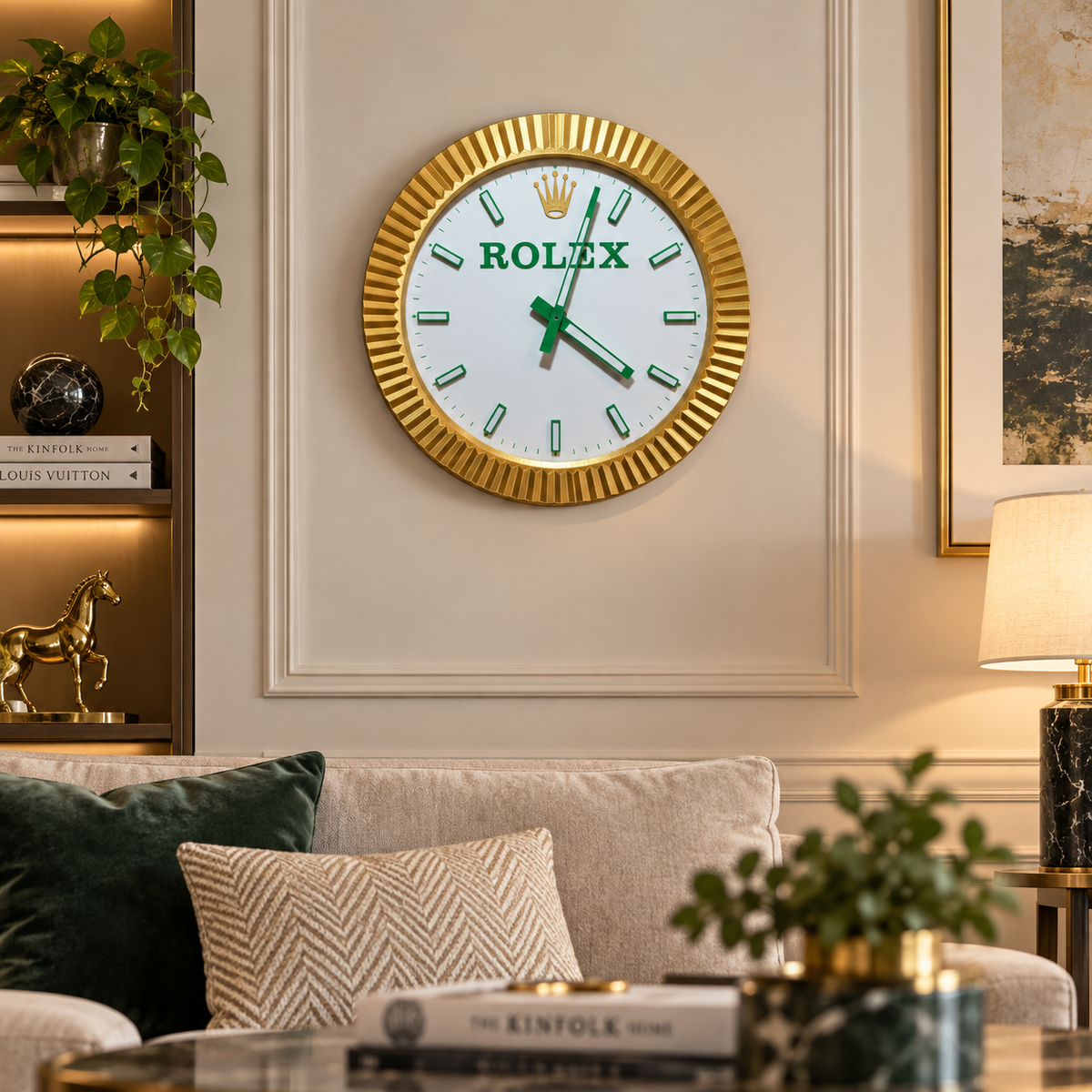 Rolex Wimbledon Wall Clock