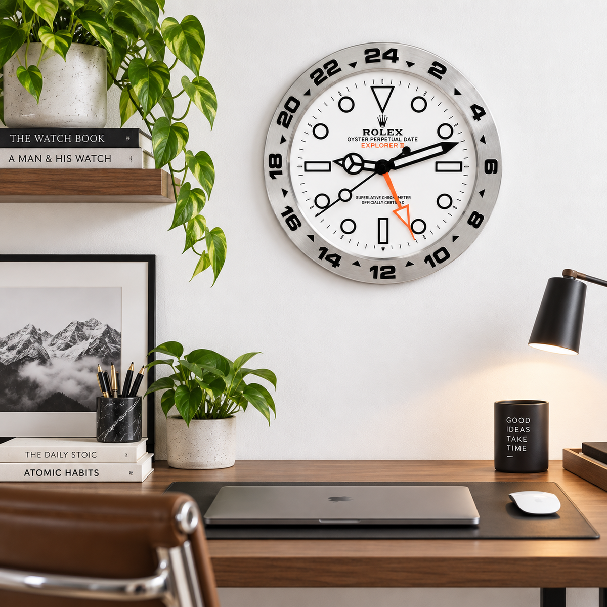 Rolex Explorer Wall Clock