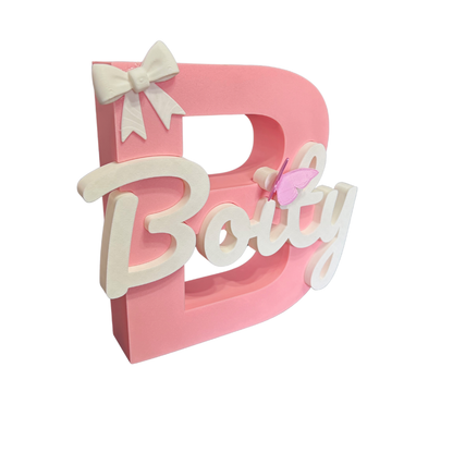 Mega Girl’s Monogram & Name 💕