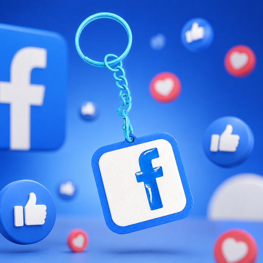 Facebook NFC Keychain