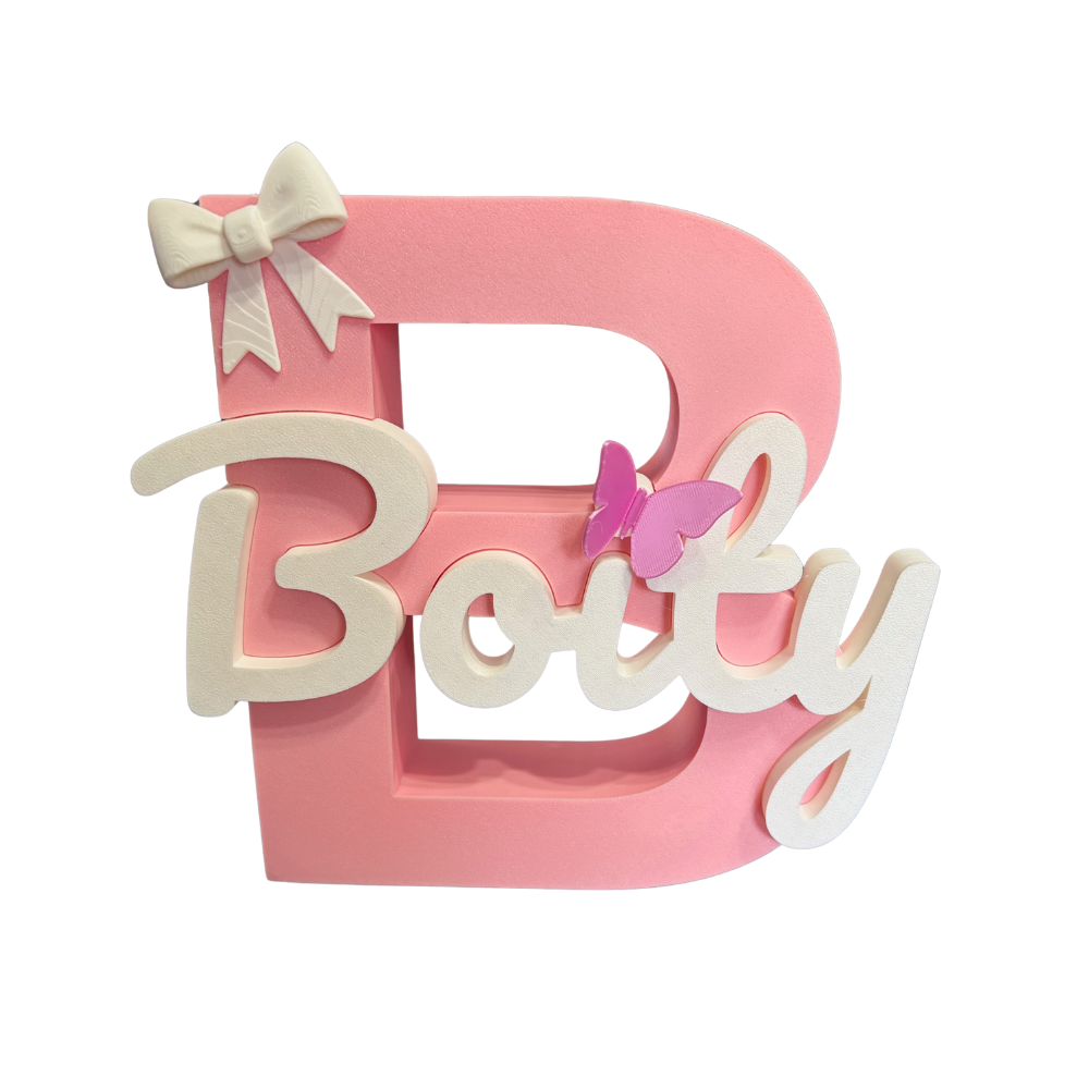 Mega Girl’s Monogram & Name 💕