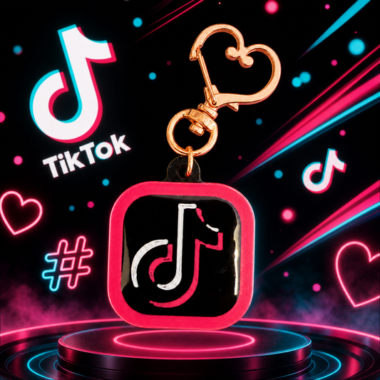 TikTok NFC Keychain