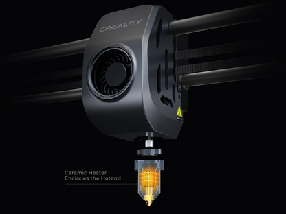 Creality K1 Max 3D Printer_Hotend Design
