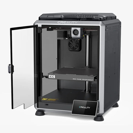 Creality K1C 3D Printer_Glass Door Open