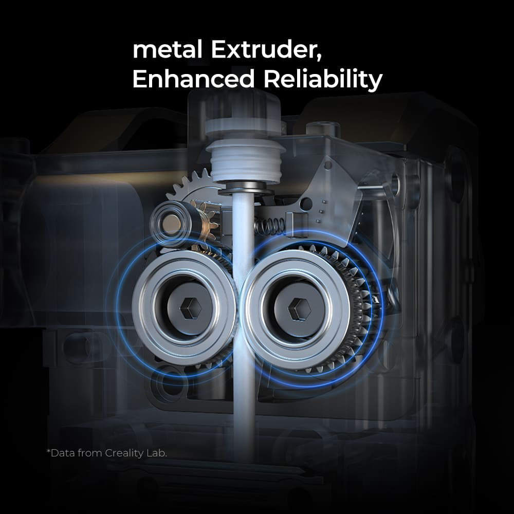 Creality K1C 3D Printer_Metal Extruder