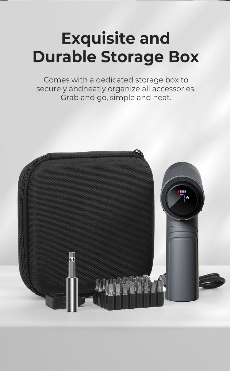 Creality Cordless Electric Screwdriver Precision Tool Kit