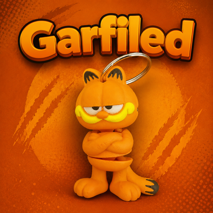 Garfield Keychain