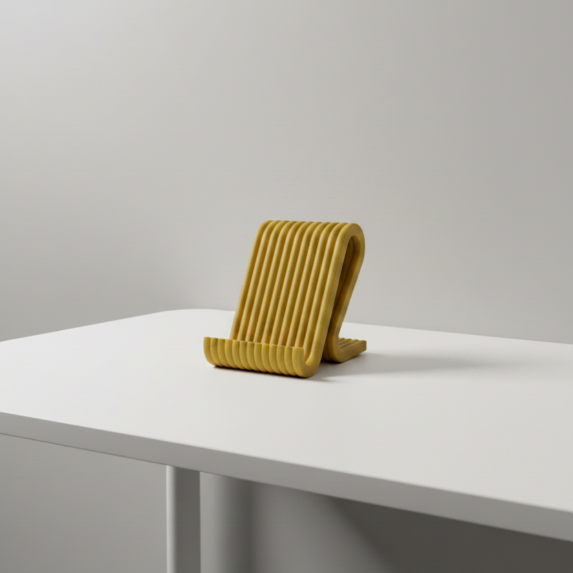 Ribbed Mobile Stand