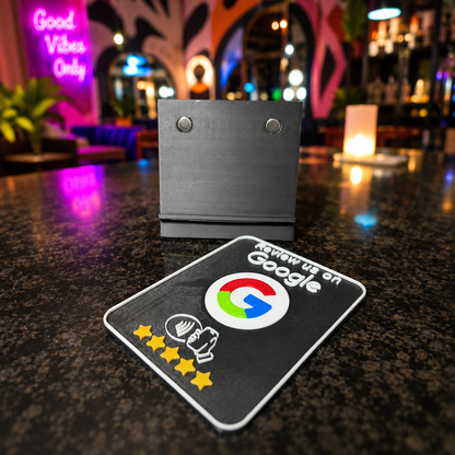 Google Review Stand