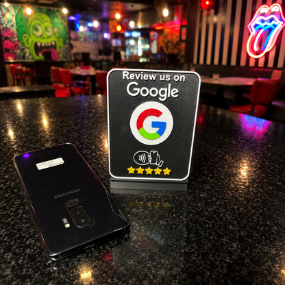 Google Review Stand