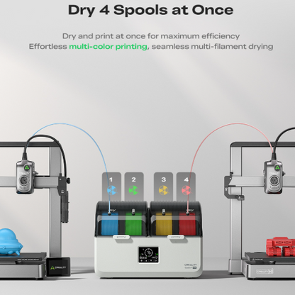 Creality Space Pi X4L Filament Dryer – 4-Spool Capacity with Dual Chambers - Image 3