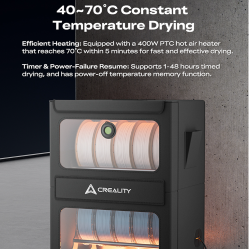 Creality 10-Roll Filament Dryer - Image 4
