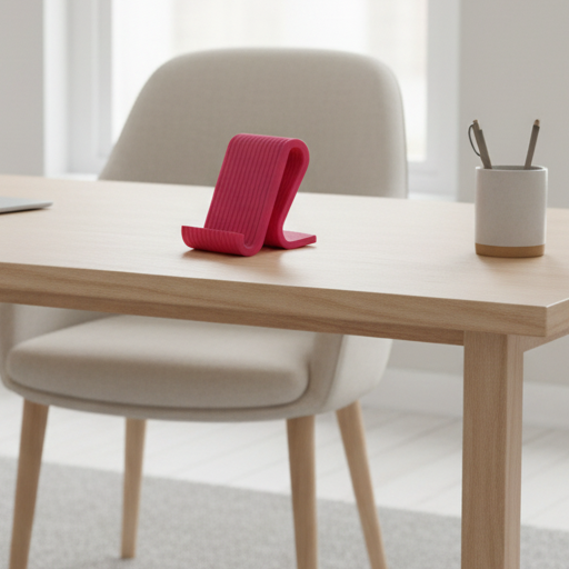 Ribbed Mobile Stand