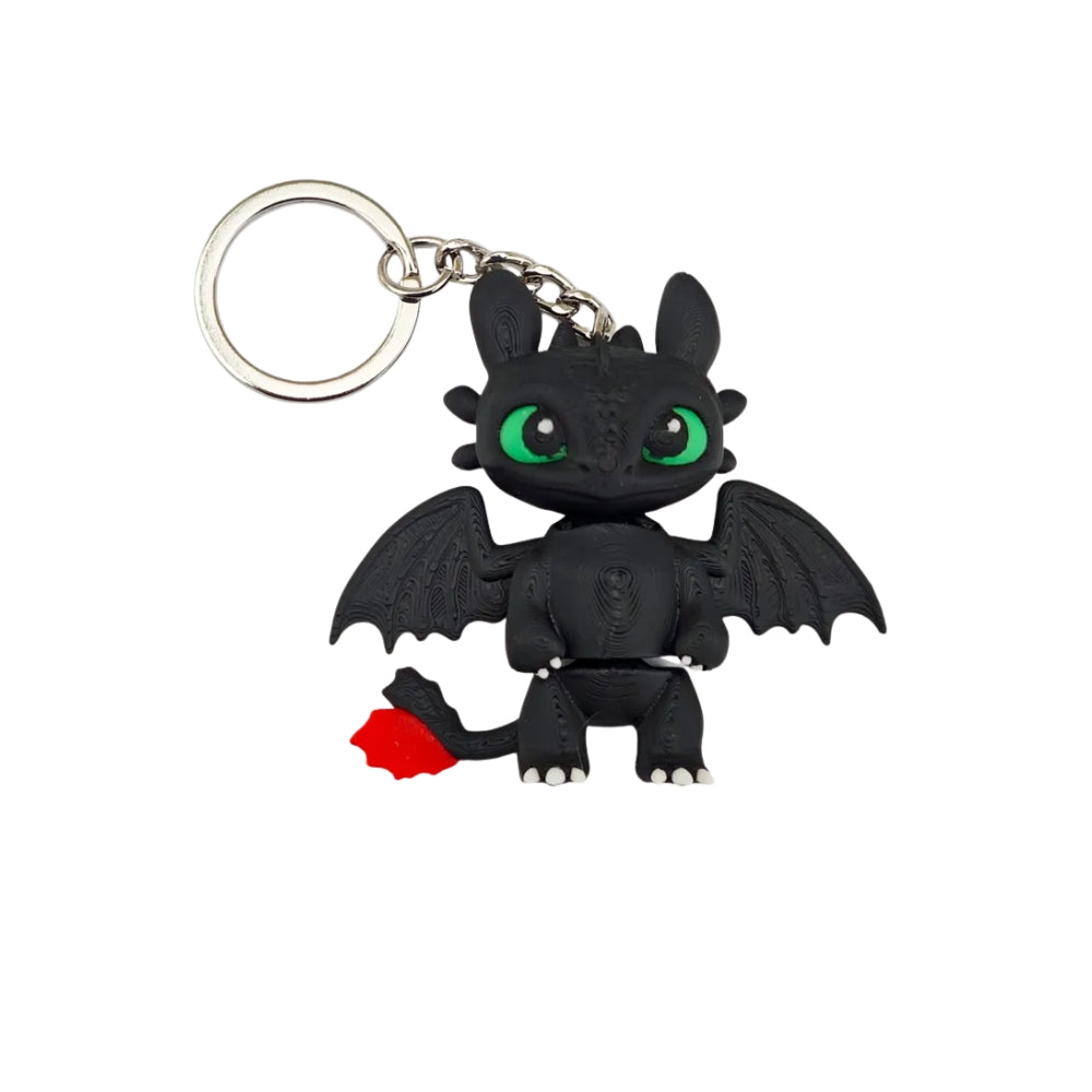 Toothless Dragon Keychain