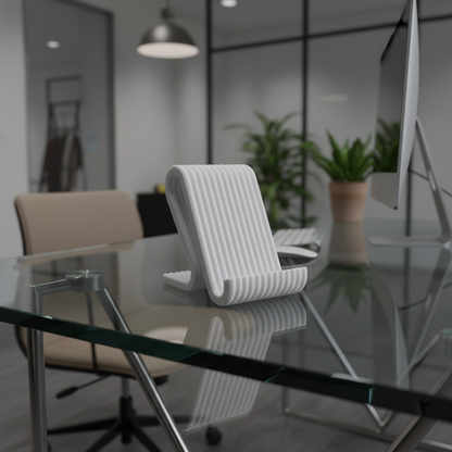Ribbed Mobile Stand