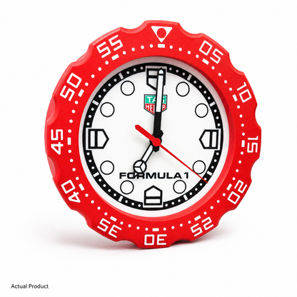 Tag Formula 1 Wall Clock