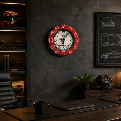 Tag Formula 1 Wall Clock